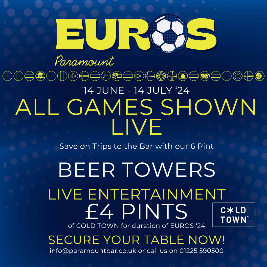Catch the Euros at Paramount!